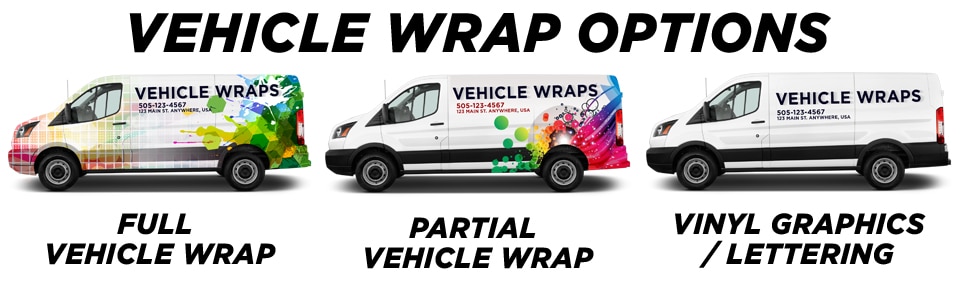 Green Bay Vehicle Wraps vehicle wrap options